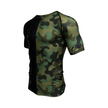 Rashguard Manches Courtes Brave Art – Performance et Camouflage