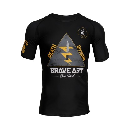 Brave Art Dares Rashguard Short Sleeve – Compression Fit – BASSDA20
