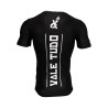 Brave Art Vale Tudo Rashguard Black Short Sleeve with Flags – BARSSVT23
