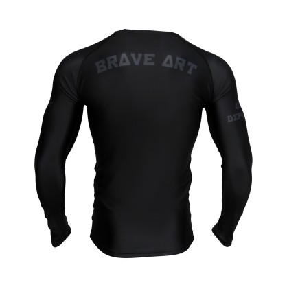 Rashguard Manches Longues Darkness Brave Art – Performance et Élégance Intemporelle