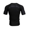 Brave Art Rashguard Darkness – Black & Grey – Short Sleeve BA22SS