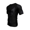 Brave Art Rashguard Darkness – Black & Grey – Short Sleeve BA22SS