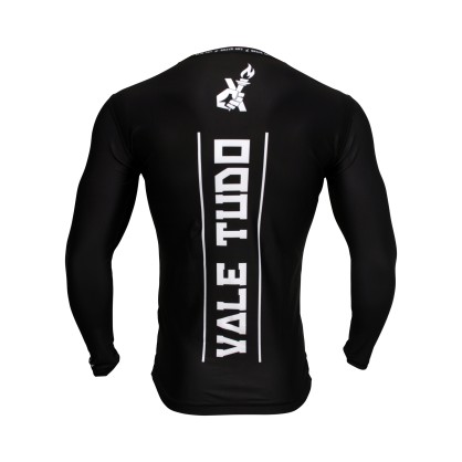 Brave Art Vale Tudo Rashguard Long Sleeve Black – BARLSVT23 | Compression & Combat Performance