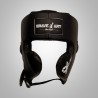 Casque de Boxe de Compétition Brave Art | Cuir Noir