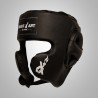 Brave Art Competition Boxing Headgear | Black Leather Protection