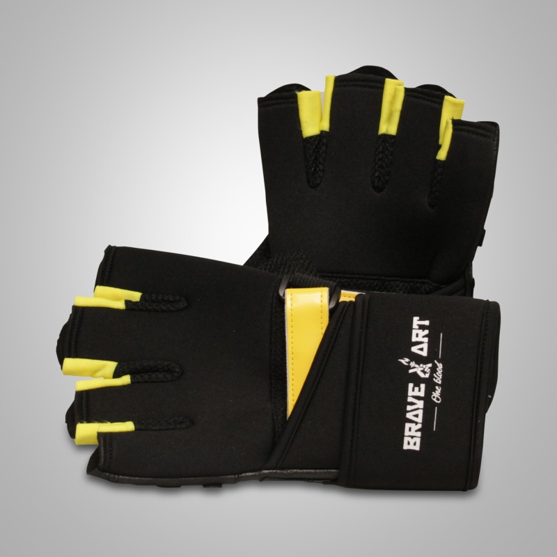 Brave Art Fitness Gloves | Breathable Half Finger Training Gloves