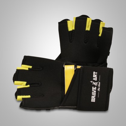 Gants de Fitness Brave Art | Demi-doigts respirants & polyvalents