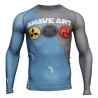Rashguard Manches Longues Kamon Brave Art – Héritage et Performance