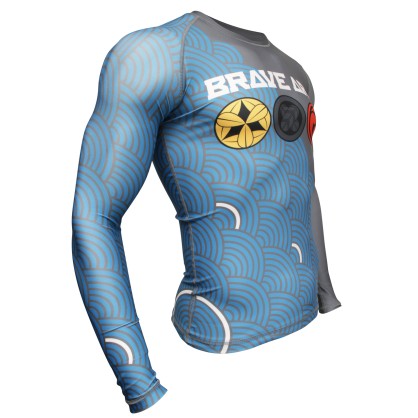 Brave Art Kamon Rashguard Long Sleeve – MMA & BJJ – BARSLSKA