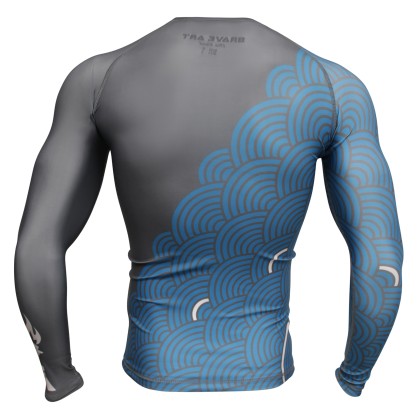 Brave Art Kamon Rashguard Long Sleeve – MMA & BJJ – BARSLSKA