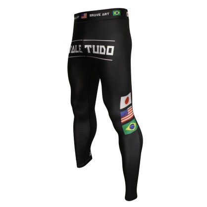 Brave Art Vale Tudo Spats – BASVT23 | Compression Tights Honoring MMA Heritage