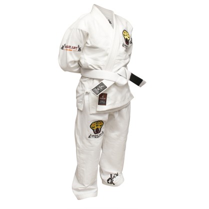 Brave Art Kids BJJ Gi Anaconda White – Durable & Stylish Kimono