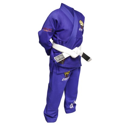 Brave Art Anaconda Kids BJJ Gi Blue – Durable & Stylish Jiu-Jitsu Kimono
