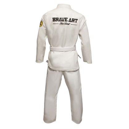Brave Art Reversible BJJ Kimono – Black & White – BAJJBBLWHRE