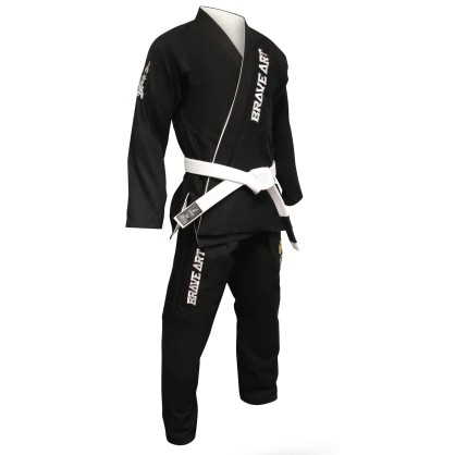 Brave Art Reversible BJJ Kimono – Black & White – BAJJBBLWHRE
