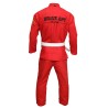 Kimono Brave Art Rouge et Noir Réversible | Jiu-Jitsu Brésilien Premium