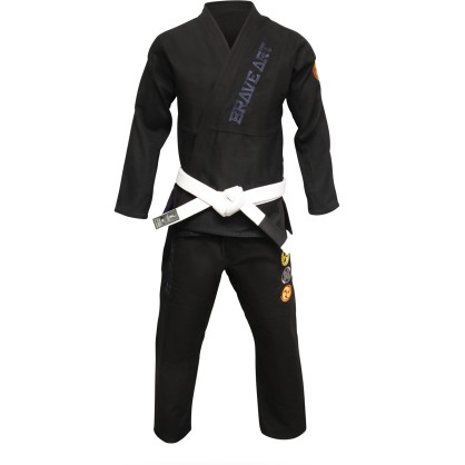 Kimono JJB Brave Art Noir & Bleu Réversible – Performance & Style