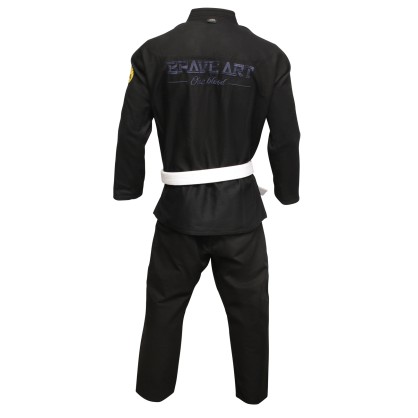 Brave Art Reversible BJJ Kimono – Black & Blue – BAJJBNABLRE