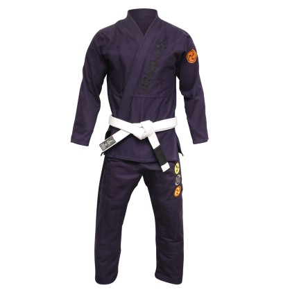 Kimono JJB Brave Art Noir & Bleu Réversible – Performance & Style