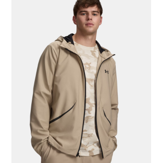 Veste UA Unstoppable Woven Homme 6014621 | Déperlante, Extensible & Ultra Résistante