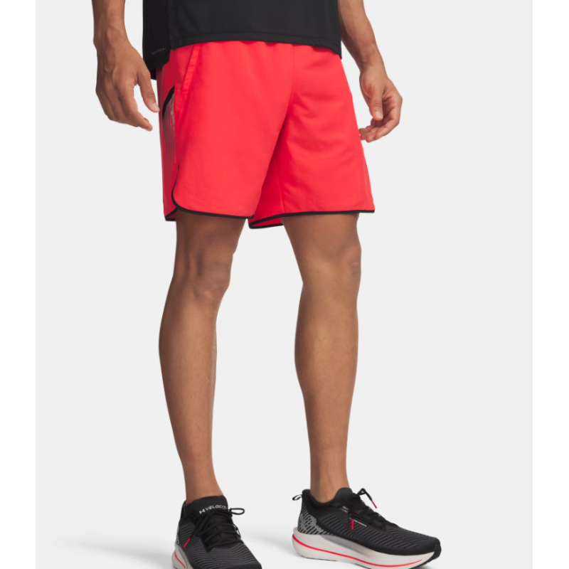Short UA Velociti Reflect Homme 18 cm 6009519 | Léger, Respirant & Réfléchissant