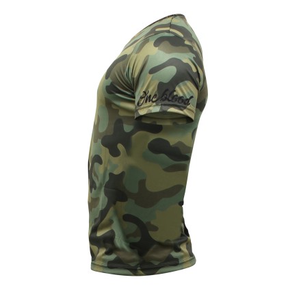 Brave Art Fast Dry T-Shirt Black Camo – Long Sleeve MMA Training Shirt