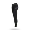 Brave Art Spats BA22SP – Black Minimalist Compression Tights for MMA
