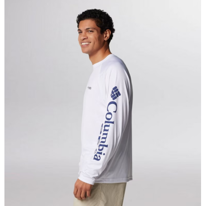 T-shirt technique manches longues Columbia PFG Terminal Tackle™ Homme – Omni-Shade UPF 50, Omni-Wick