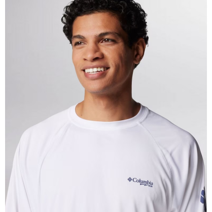 T-shirt technique manches longues Columbia PFG Terminal Tackle™ Homme – Omni-Shade UPF 50, Omni-Wick