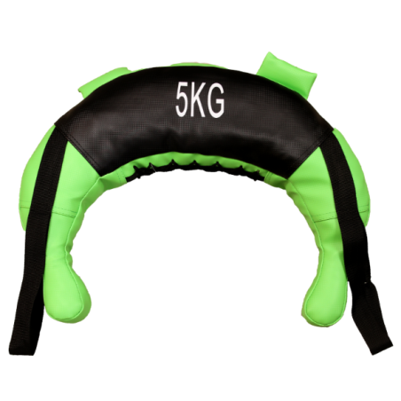 Sac Bulgare Vert Clair 5 kg – Entraînement Fonctionnel et Renforcement Musculaire