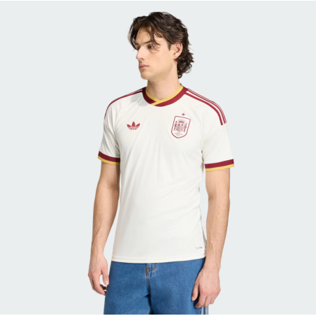 Spain Away Jersey 2026 adidas JN4397 Off White