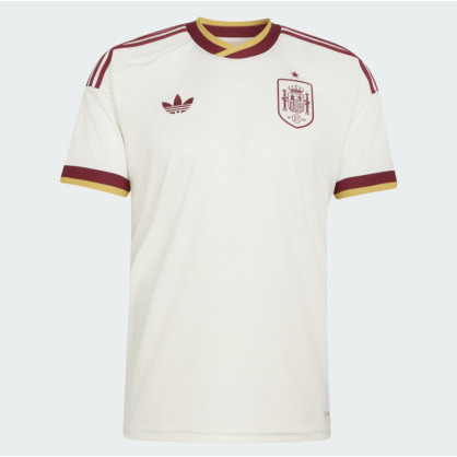 Maillot Extérieur Espagne 2026 adidas JN4397 Off White