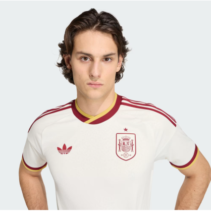 Spain Away Jersey 2026 adidas JN4397 Off White