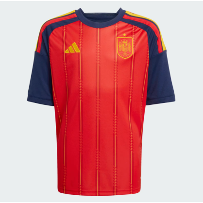 Maillot Domicile Espagne 2026 Junior adidas JZ5757 Vivid Red