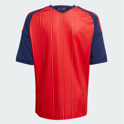 Spain Home Jersey 2026 Kids adidas JZ5757 Vivid Red