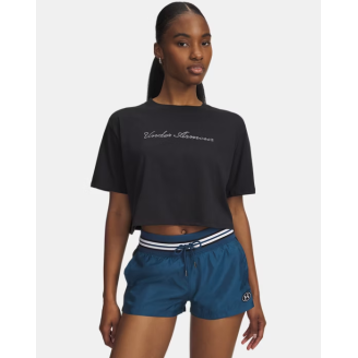 Under Armour Wordmark Crop T-Shirt Women 6010588