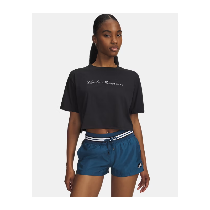 Under Armour Wordmark Crop T-Shirt Women 6010588