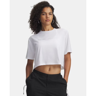 Under Armour Wordmark Crop T-Shirt Women 6010588