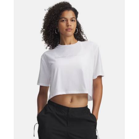 T-shirt Court Femme Under Armour Wordmark 6010588