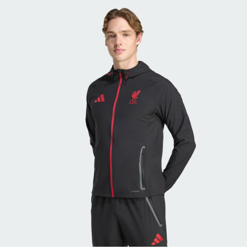 Veste Liverpool FC Tiro 25 Competition Vis Tech adidas – Coupe slim