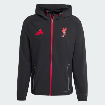 Veste Liverpool FC Tiro 25 Competition Vis Tech adidas – Coupe slim
