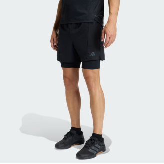 adidas D4T 2-in-1 Training Shorts KF6431