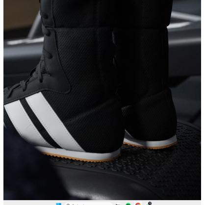 adidas Box Hog Classic Boxing Shoes JS4436