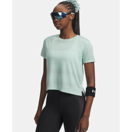 T-shirt UA Velociti Femme Manches Courtes