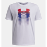 UA Logo Blur Boys' Short Sleeve T-Shirt
