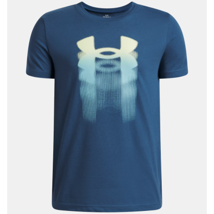 T-shirt UA Logo Blur Garçon Manches Courtes