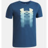 T-shirt UA Logo Blur Garçon Manches Courtes