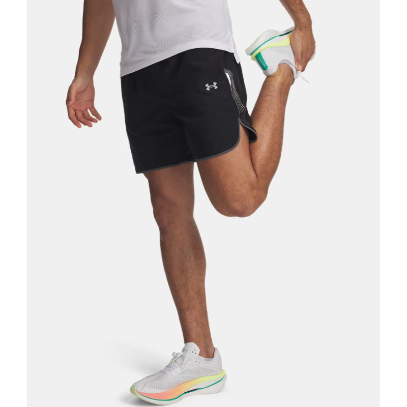 Short UA Velociti Reflect Homme 18 cm 6009519 | Léger, Respirant & Réfléchissant