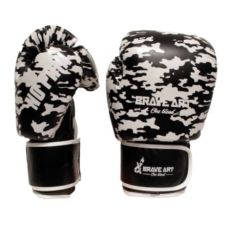 Brave Art Black Shadow | Gants Boxe Thaï PU Premium