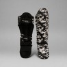 Protège-Tibias Muay Thaï Brave Art Black Shadow PU Premium